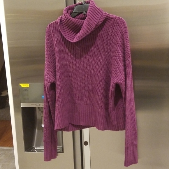 💕SANCTUARY Chunky Knit Ribbed Turtleneck Sweater - Picture 1 of 6